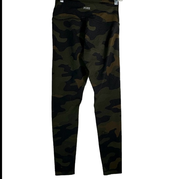 Victoria's Secret PINK Camouflage Ultimate Leggings Full Length Sz Small - Picture 2 of 5